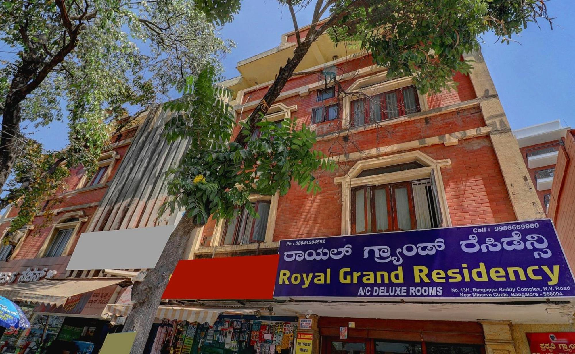 Hotel O Royal Grand Residency Near Lalbagh Botanical Garden Bengaluru Kültér fotó