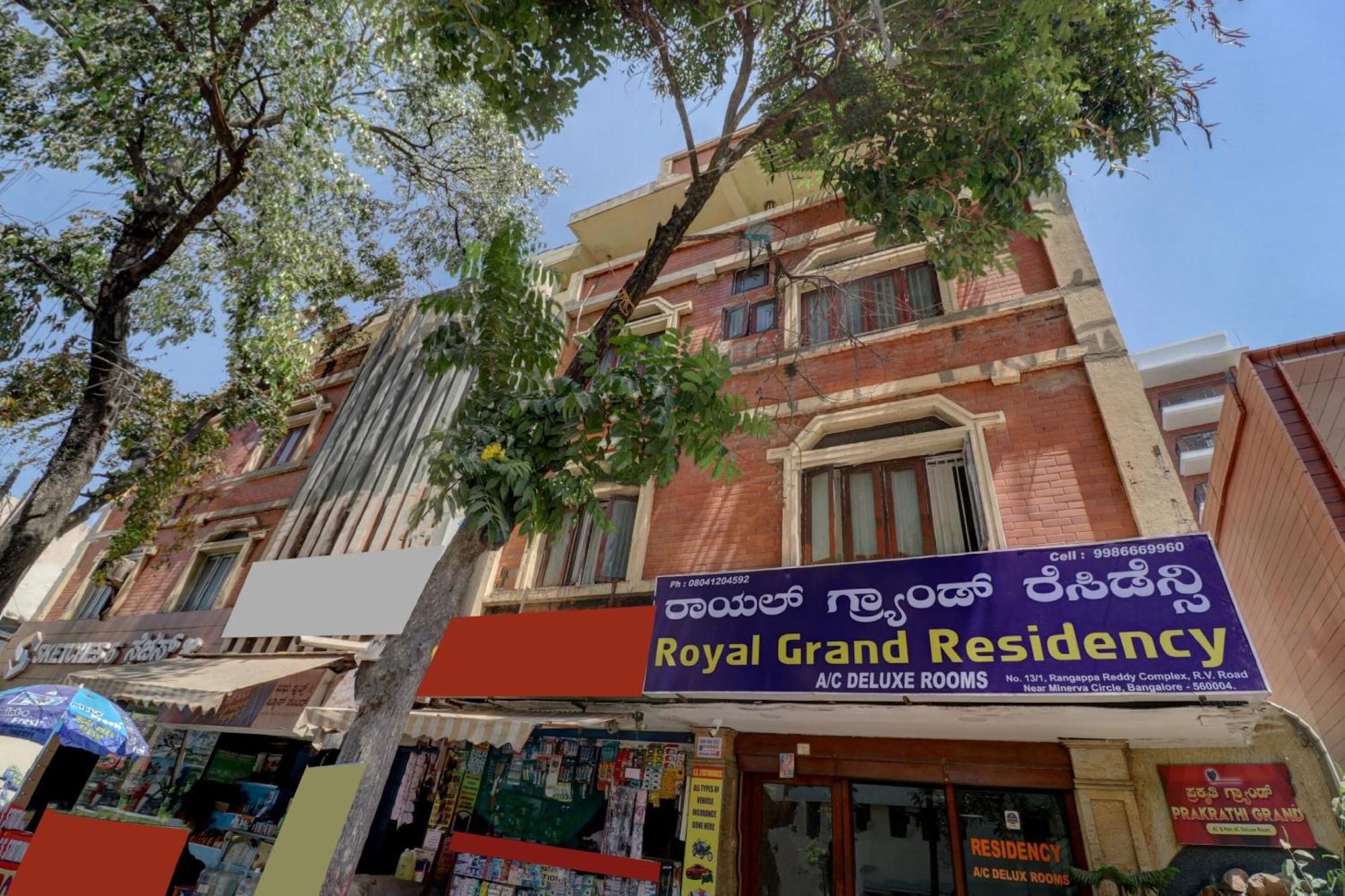 Hotel O Royal Grand Residency Near Lalbagh Botanical Garden Bengaluru Kültér fotó